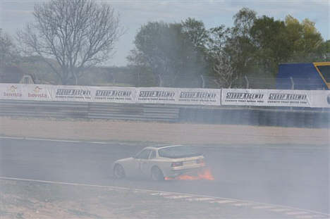 Peter Mikkelsens ”varme” Porsche 944S.